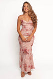 Esmeralda Maxi Dress Rose Print