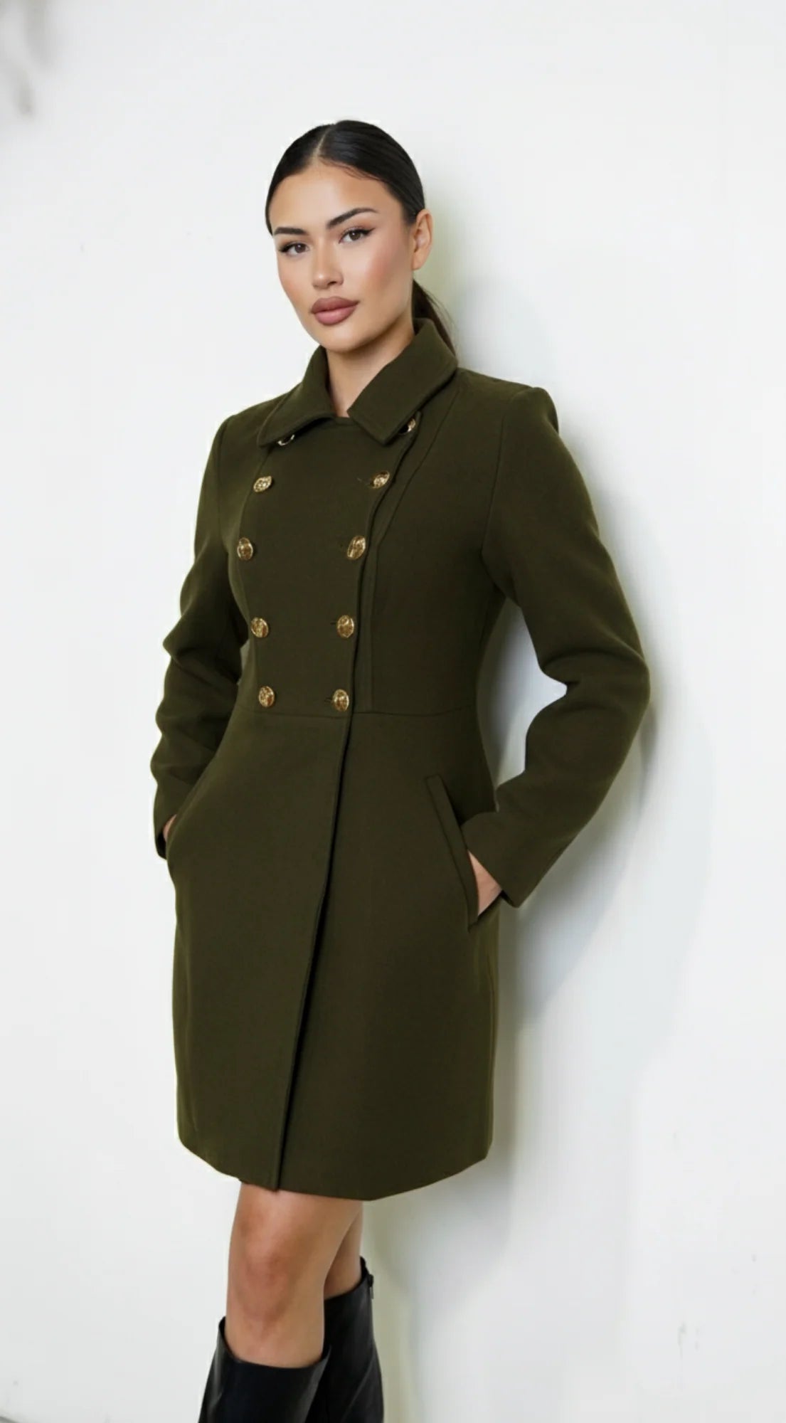 Miro Peacoat Olive