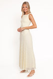 Kirsten Lace Maxi Dress Yellow