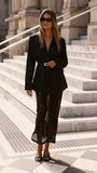 Louisa Lace Maxi Skirt Black