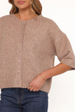 Lilith Knit Top Mocha