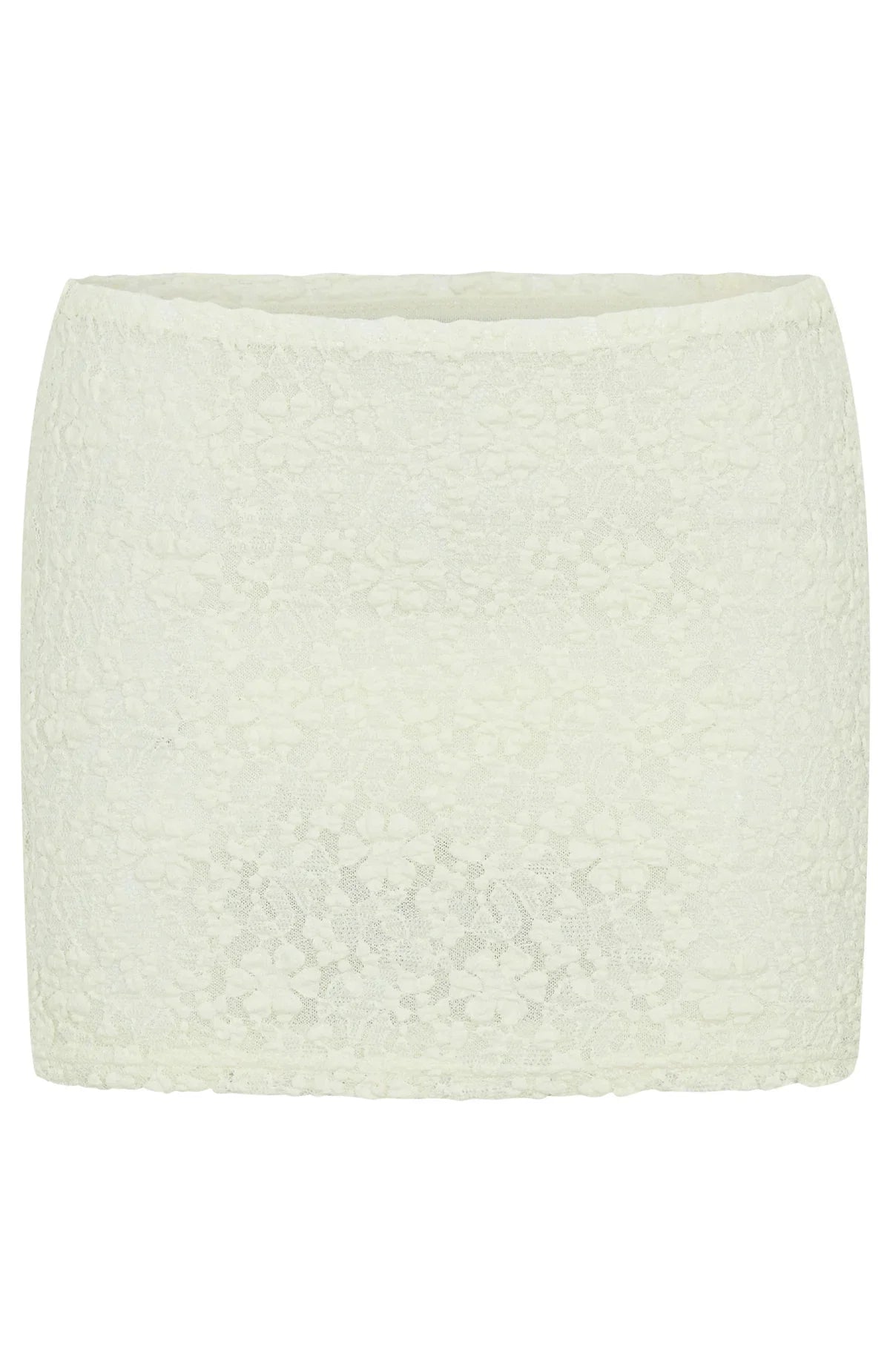 Leave An Impression Mini Skirt Cream