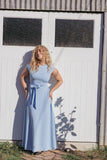 Leonie Dress Pale Blue