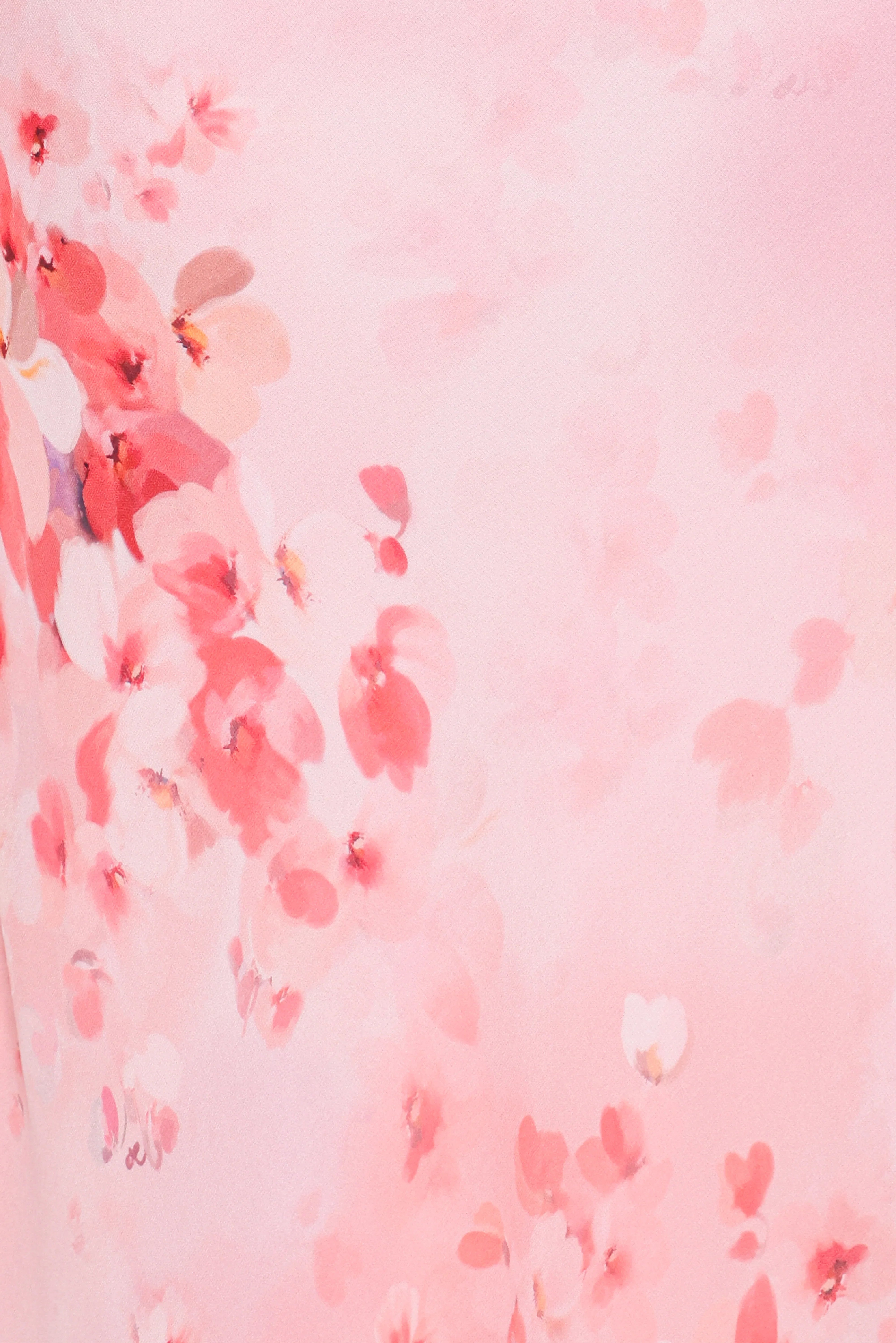 Gwyneth Halterneck Maxi Dress Pink Floral