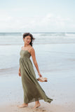 Odessa Maxi Dress Palm Green