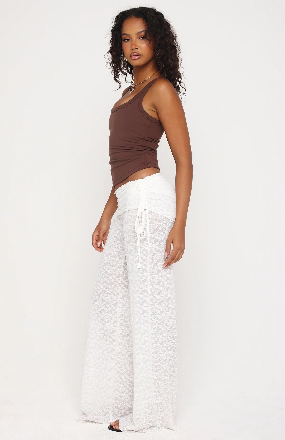 Make Me Live Pants White