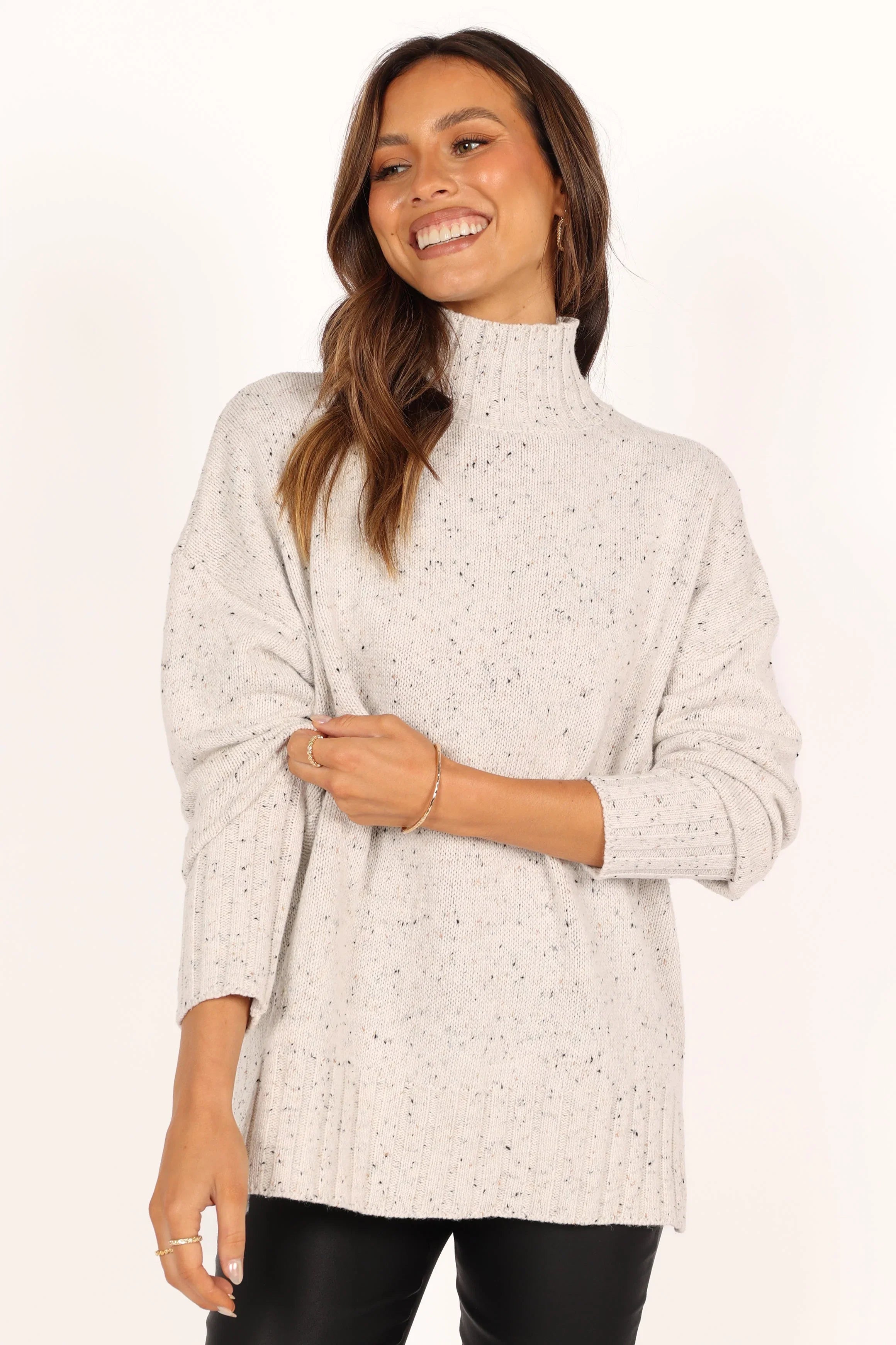Conny Knit Sweater White
