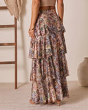 Reissa Tiered Maxi Skirt