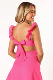 Libbie Mini Dress Hot Pink