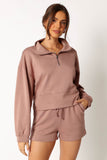 Paula Oversized Sweat Set Mocha