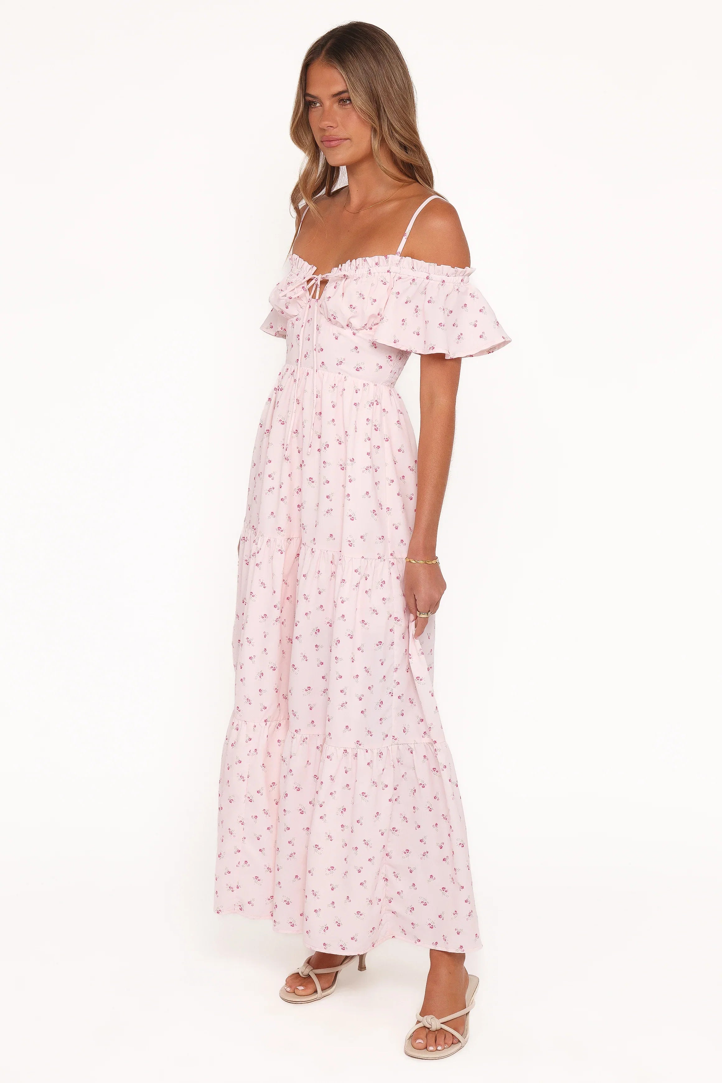 Lachay Maxi Dress Pink Floral