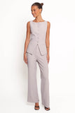 Kernie Pants Light Grey