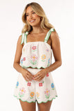 Abigail Short Set Off White