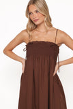 Josie Maxi Dress Brown