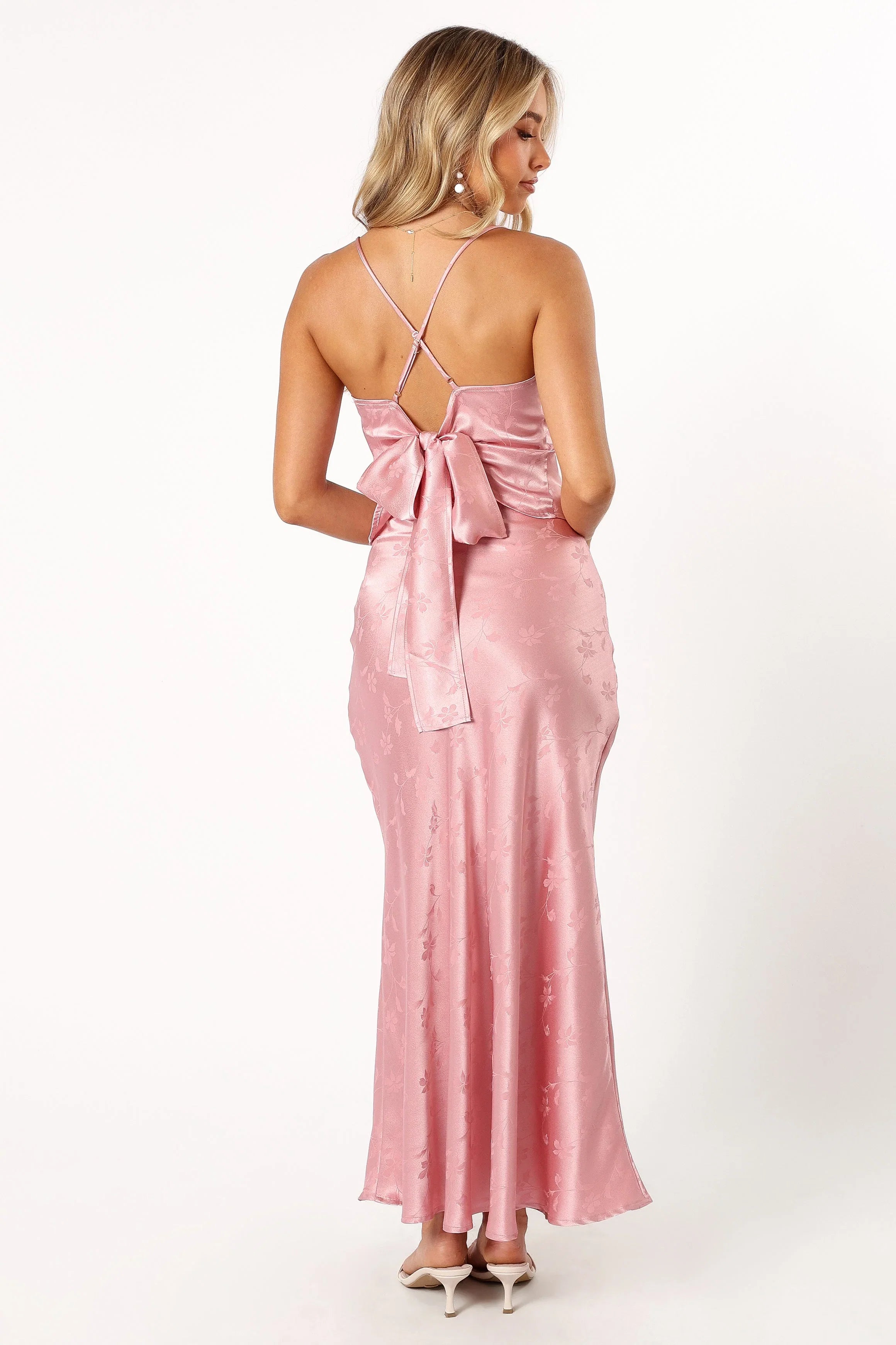 Belle Two Piece Set Dusty Rose
