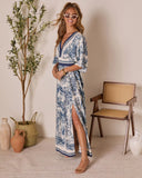 Southern Grace Caftan Maxi Dress