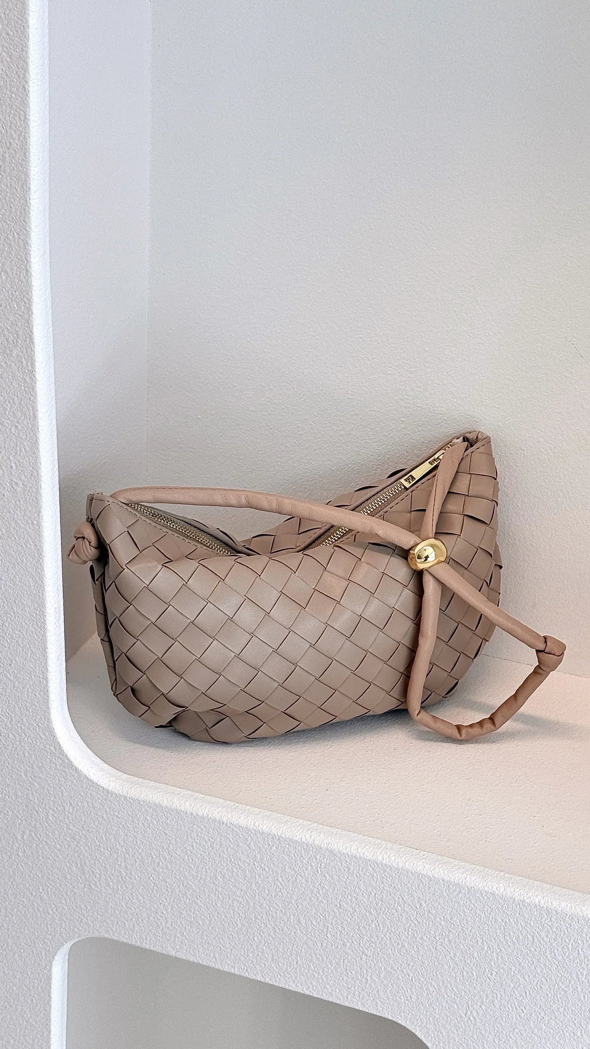 Kacey Handle Bag Stone