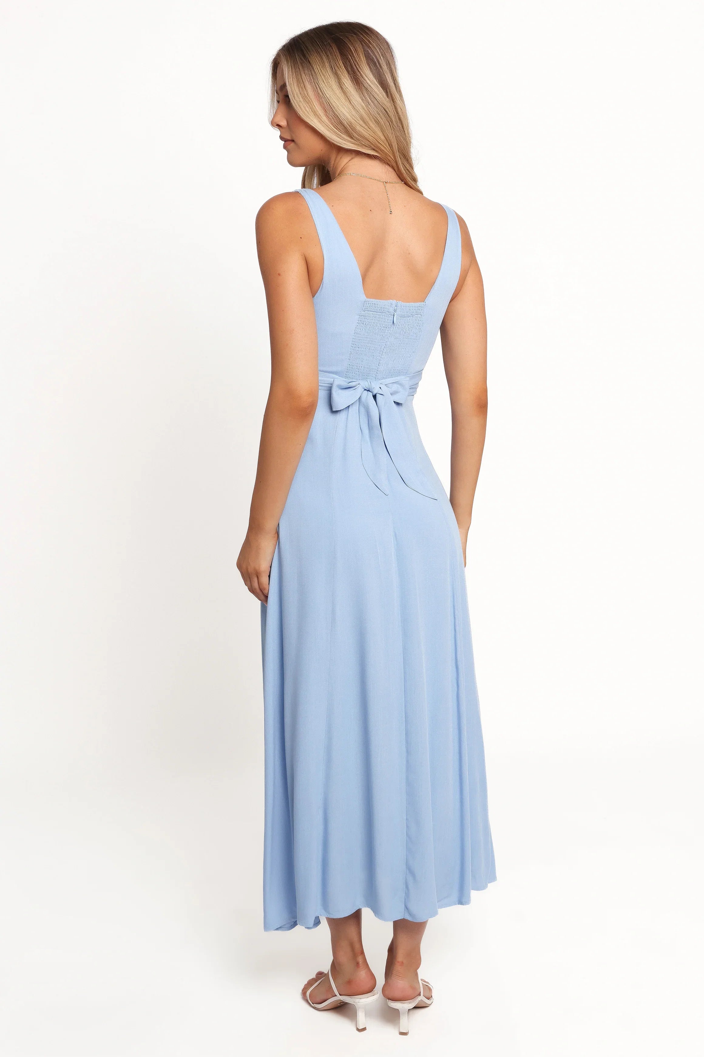Archer Midi Dress Cornflower Blue