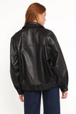 Zoe Bomber Jacket Black