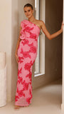 Darlee Maxi Dress Pink Floral