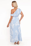 Apryl Midi Dress Shell Print