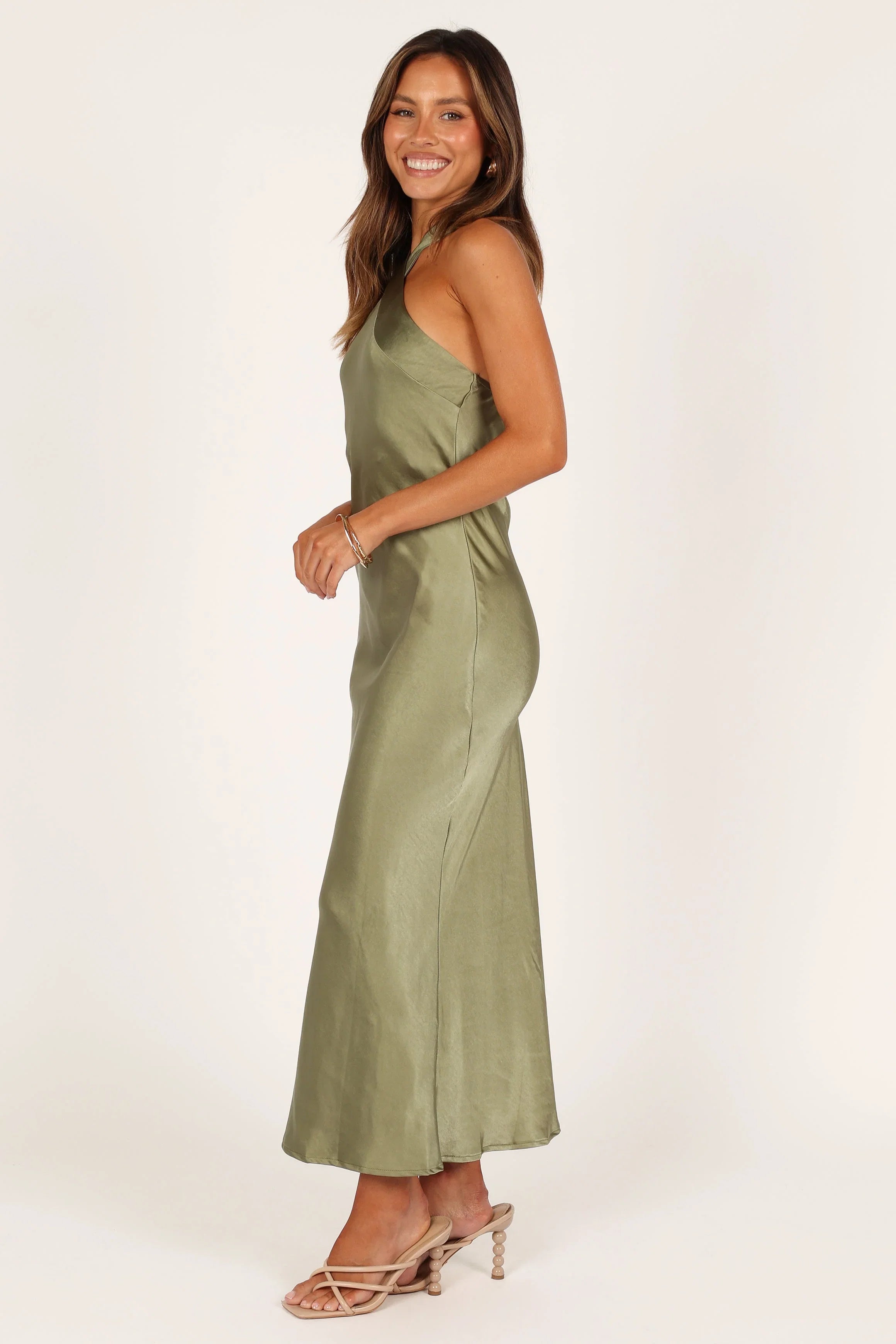 Grasie Midi Dress Olive