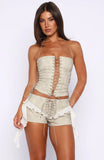 Glow All Night Bustier Stone