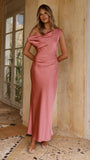 Gigi Maxi Dress Baked Rose