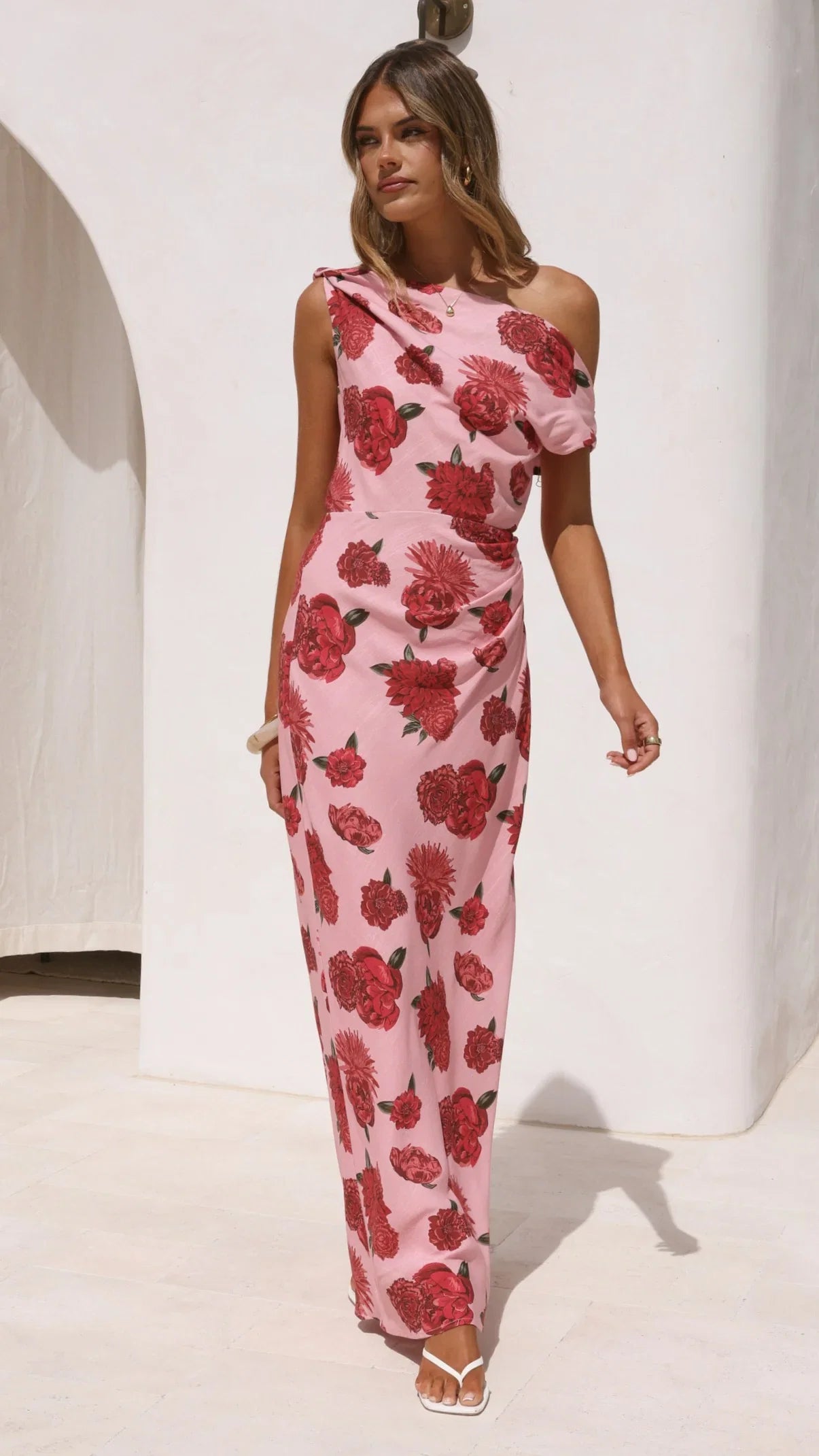 Gigi Maxi Dress Dahlia Rouge