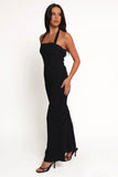 Amhran Halter Jumpsuit Black