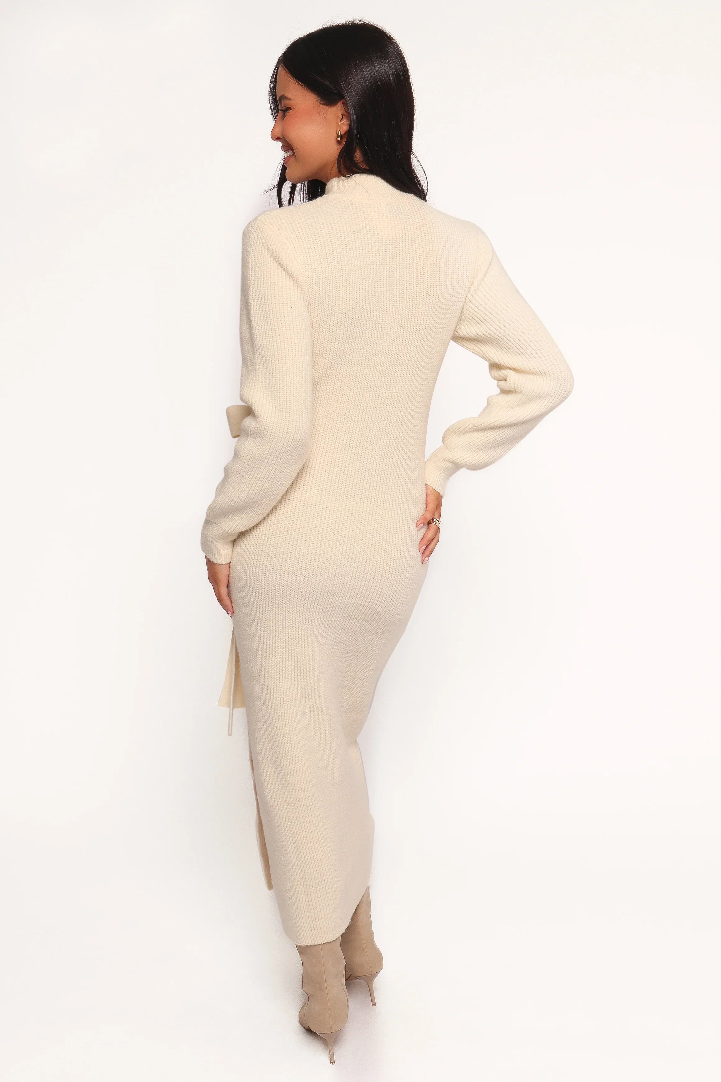 Aerin Knit Dress Cream