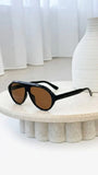 Zaeli Sunglasses Black Brown