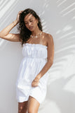Stratton Mini Dress White