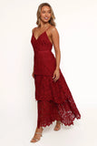 Elijah Maxi Dress Red