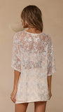 Kaia Sequin Top Blue