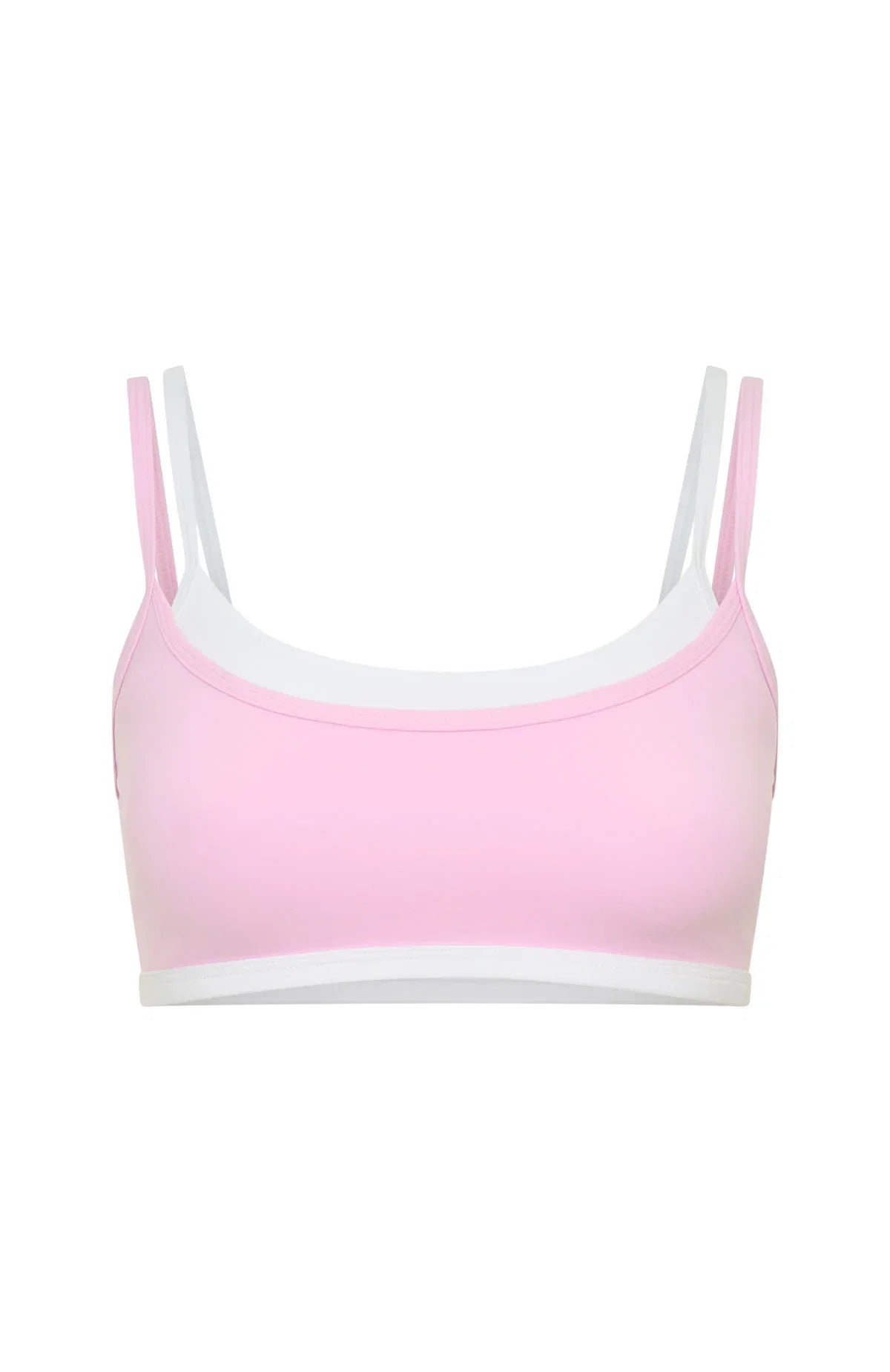 All The Glory Sports Bra Marshmallow White