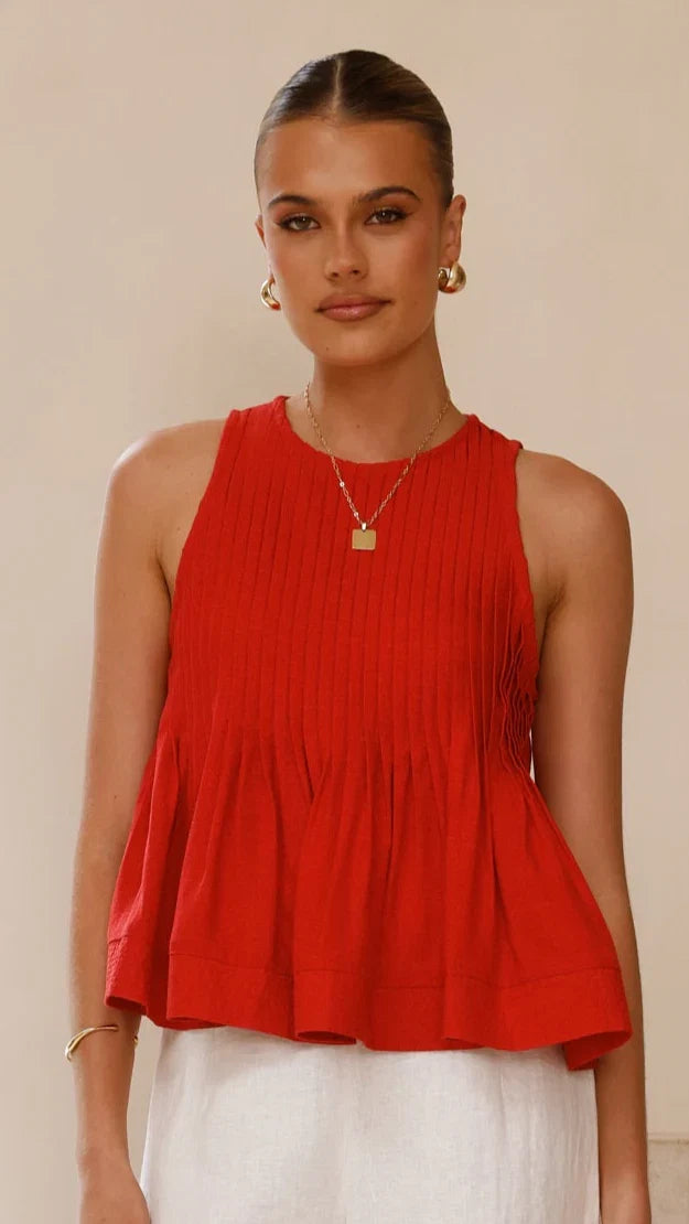 Virtue Top Red