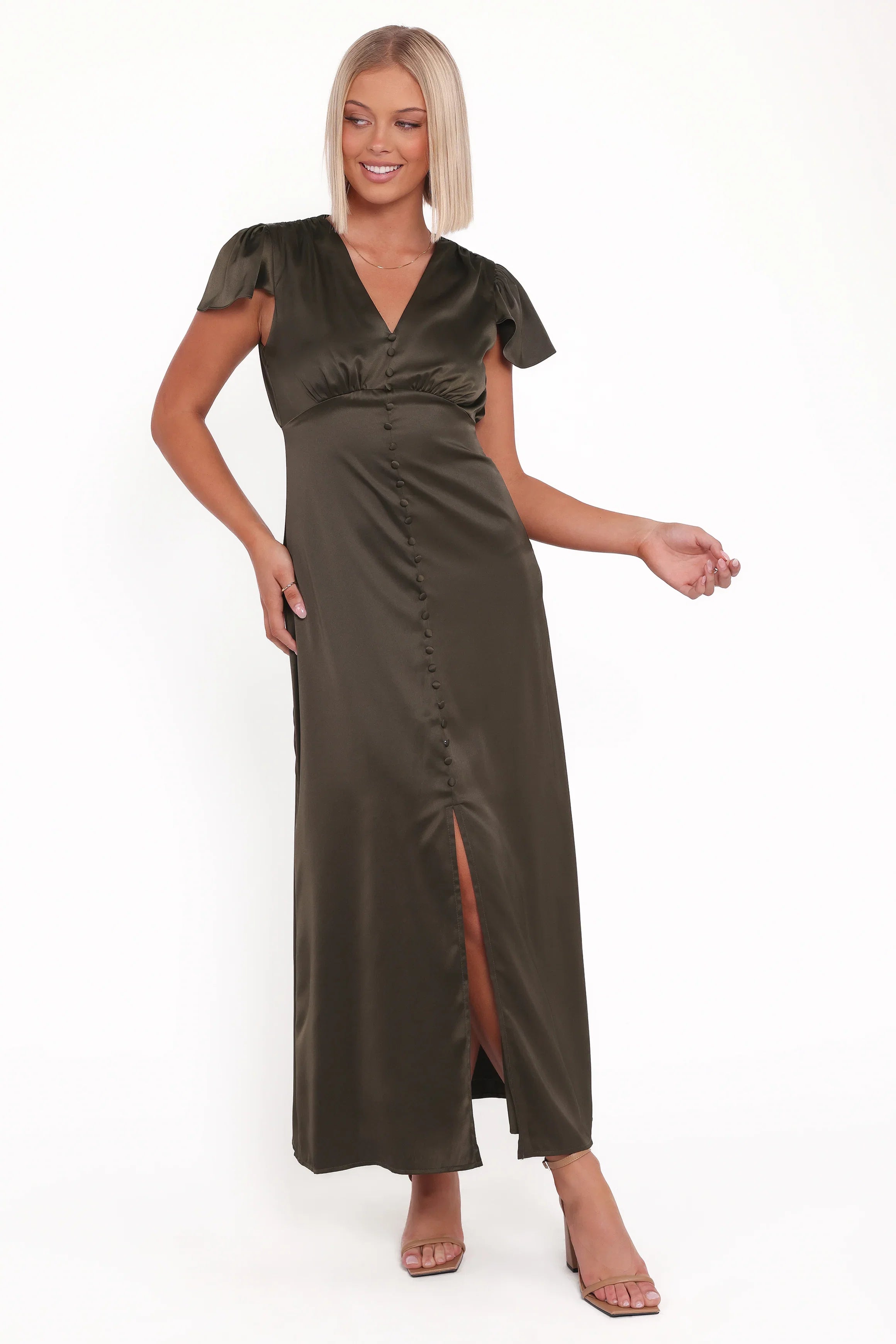 Dean Maxi Dress Olive