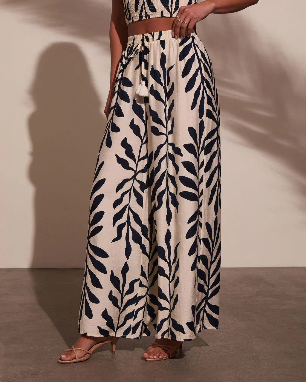 Sol Escape Tropical Drawstring Pants