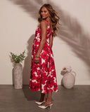 Kallie Floral Midi Dress