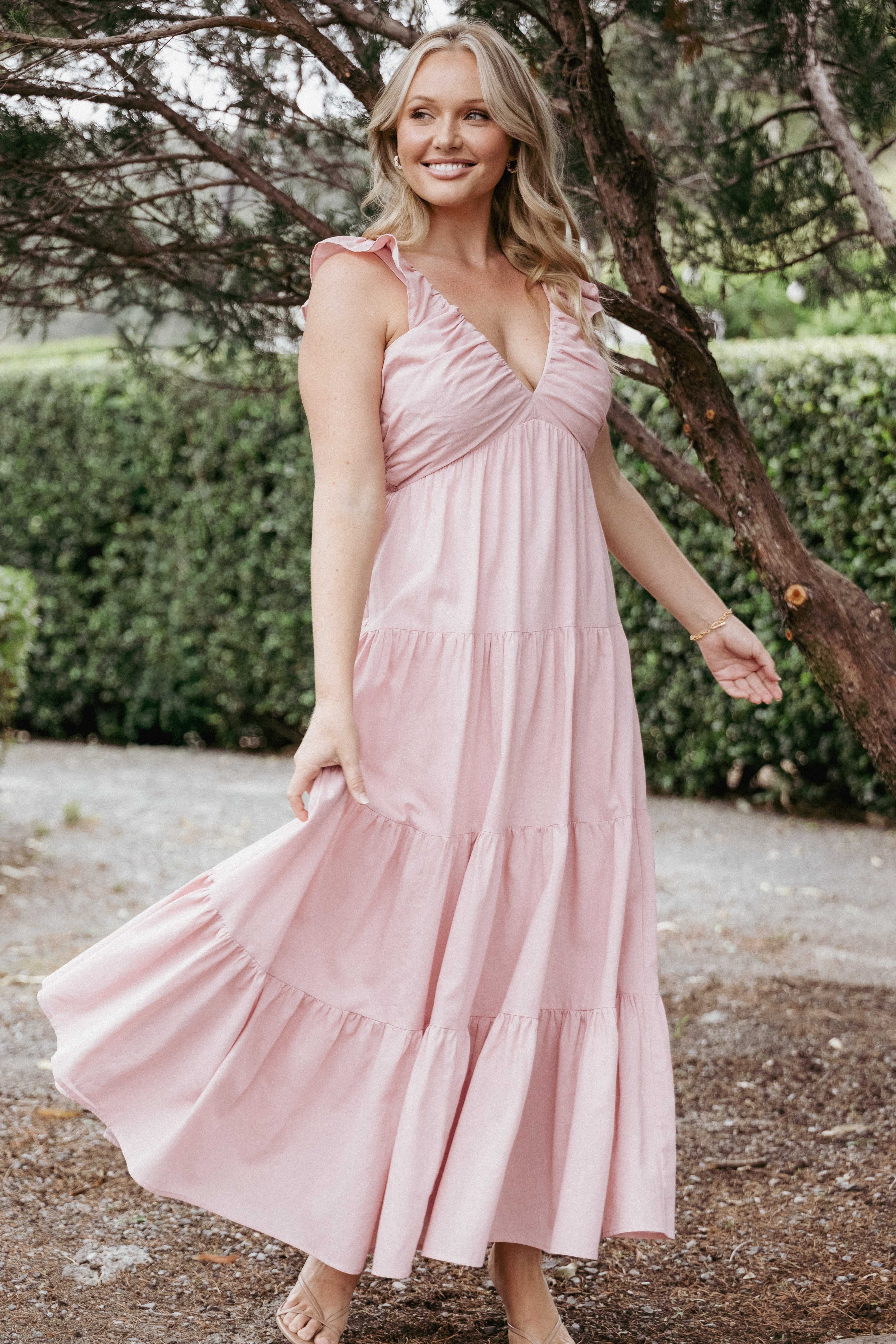 Susie Maxi Dress Pink