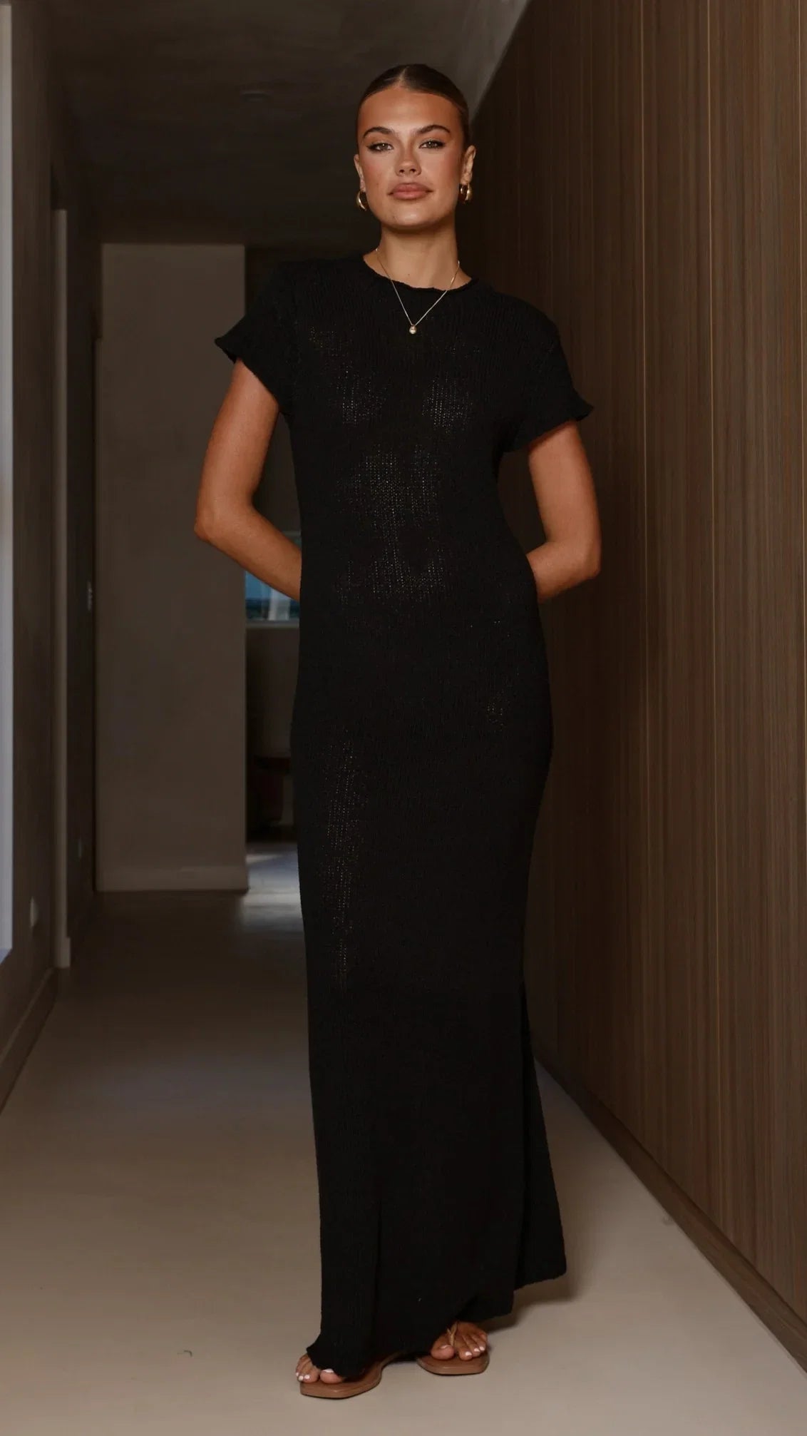 Valise Maxi Dress Black