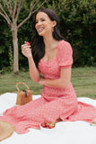 Franklin Dress Red Floral