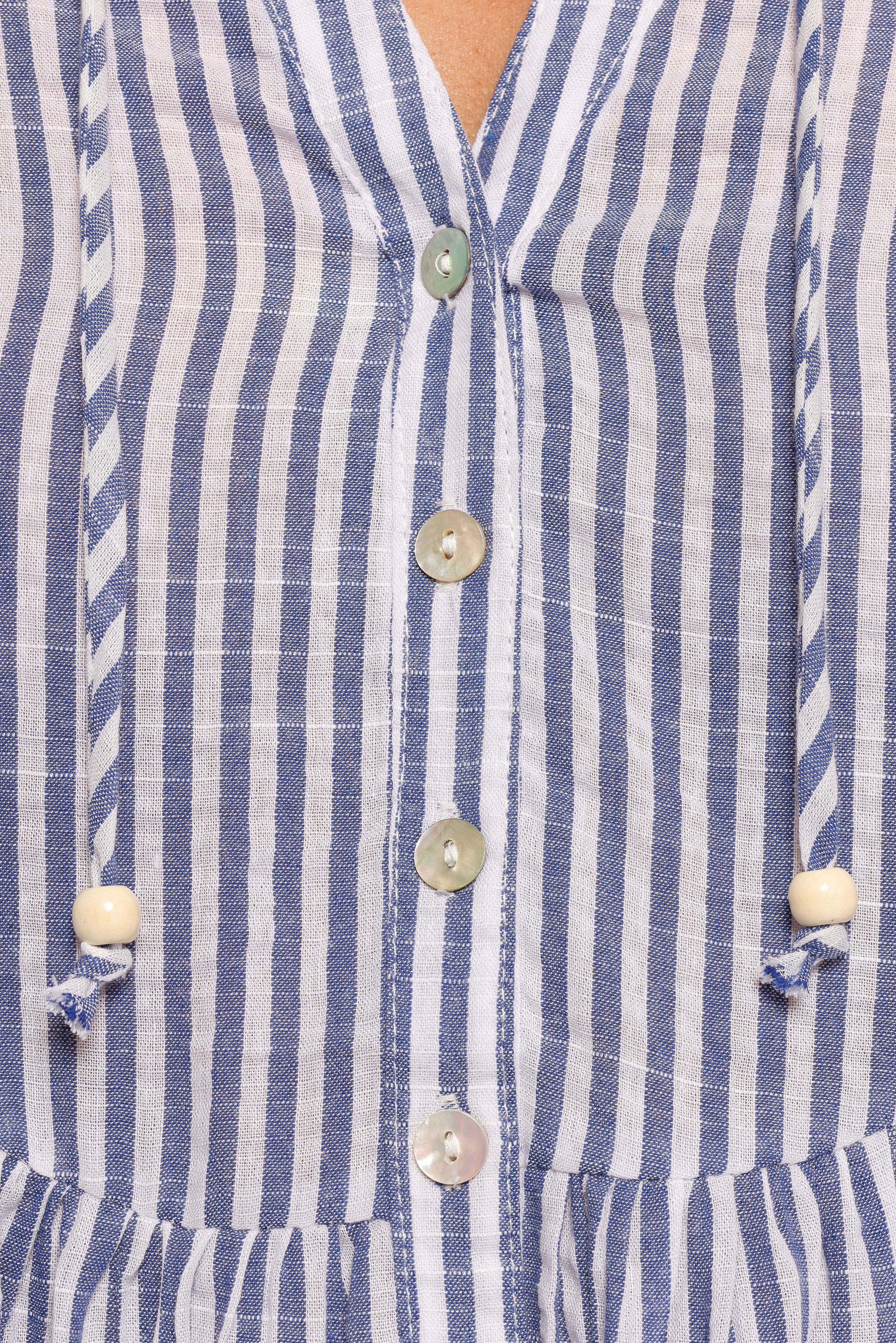 Arden Mini Dress Blue Stripe