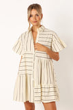 Peachy Mini Dress Beige Tan