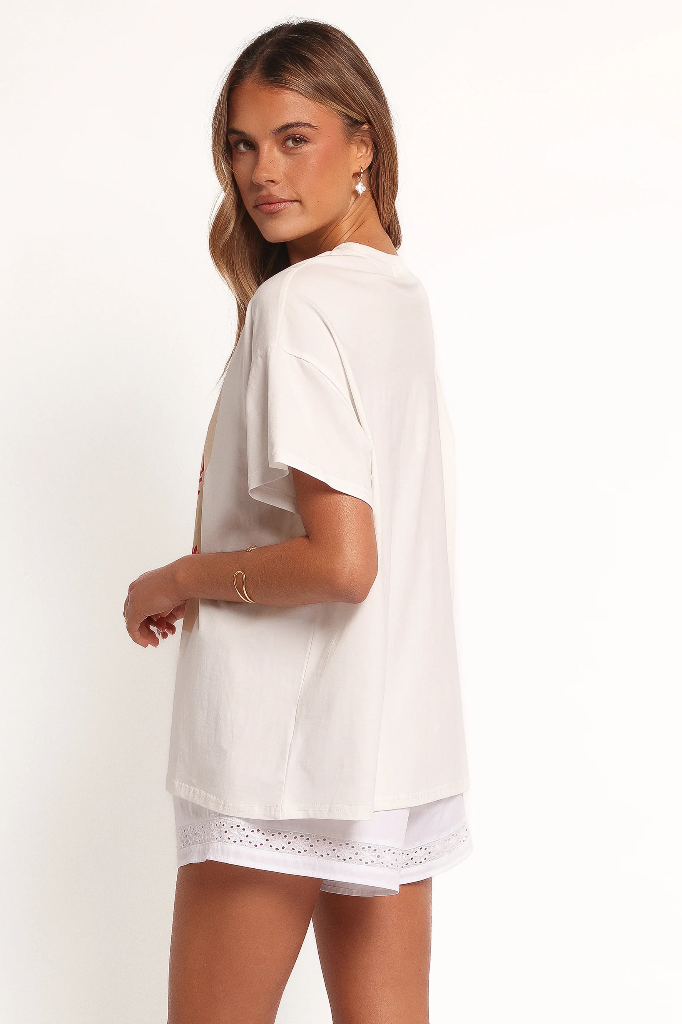 Krabi Beach Graphic Tee White