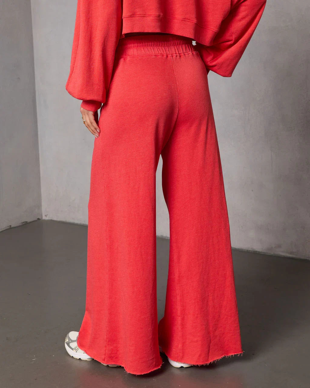 Off Hours Fleece Wide Leg Sweatpants