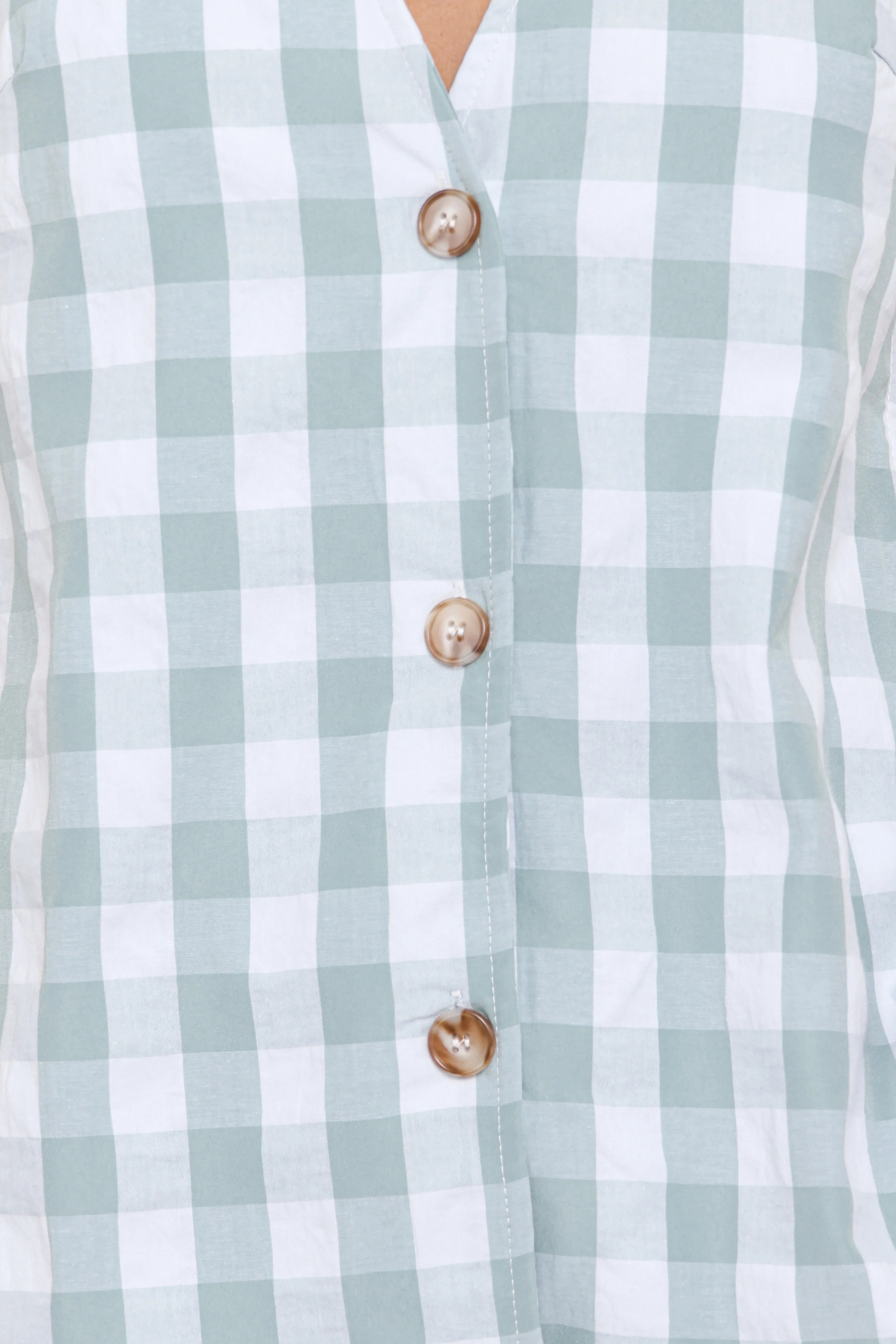 Miller Short Set Sage Gingham