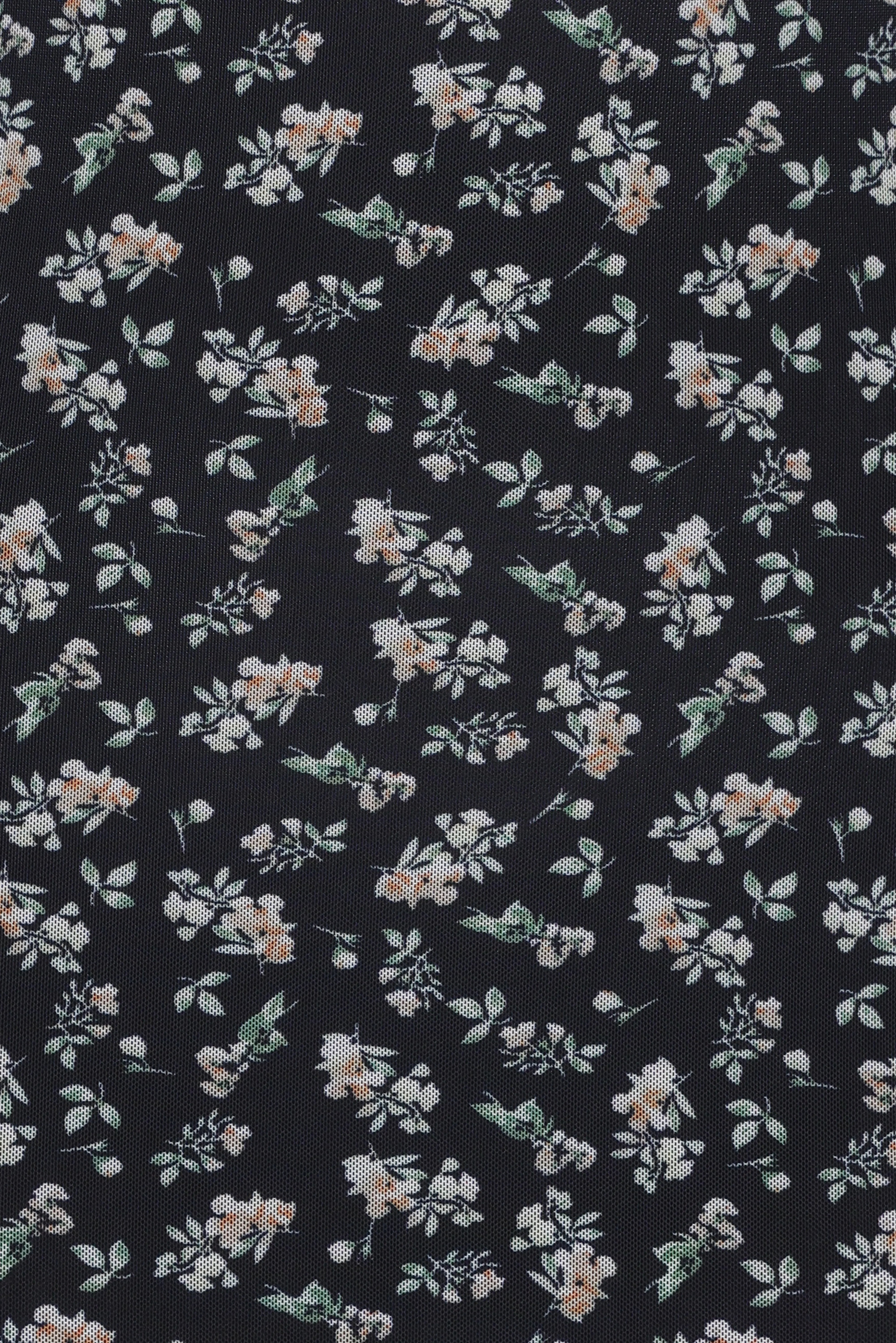 Brissa Maxi Dress Black Floral