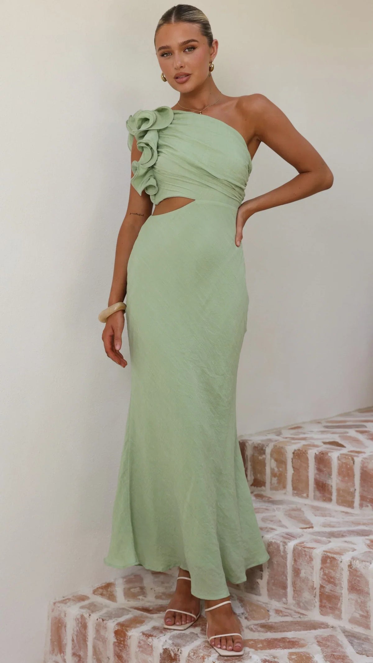 Amina Maxi Dress Sage